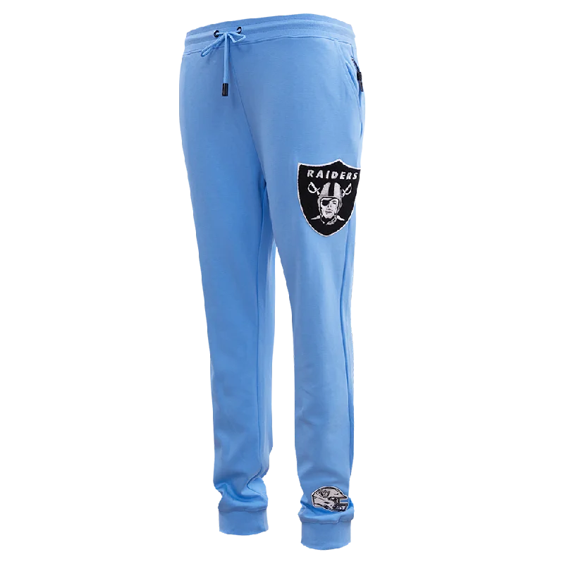 NFL LAS VEGAS RAIDERS CLASSIC CHENILLE MEN'S JOGGER (UNIVERSITY BLUE)