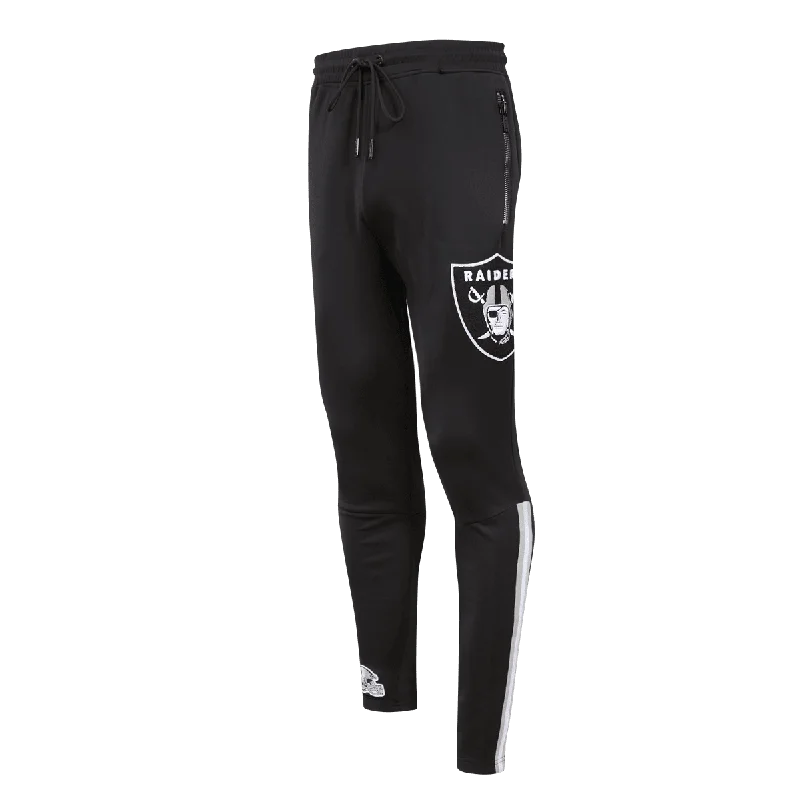 NFL OAKLAND RAIDERS CLASSIC MEN'S TRACK PANT (BLACK)