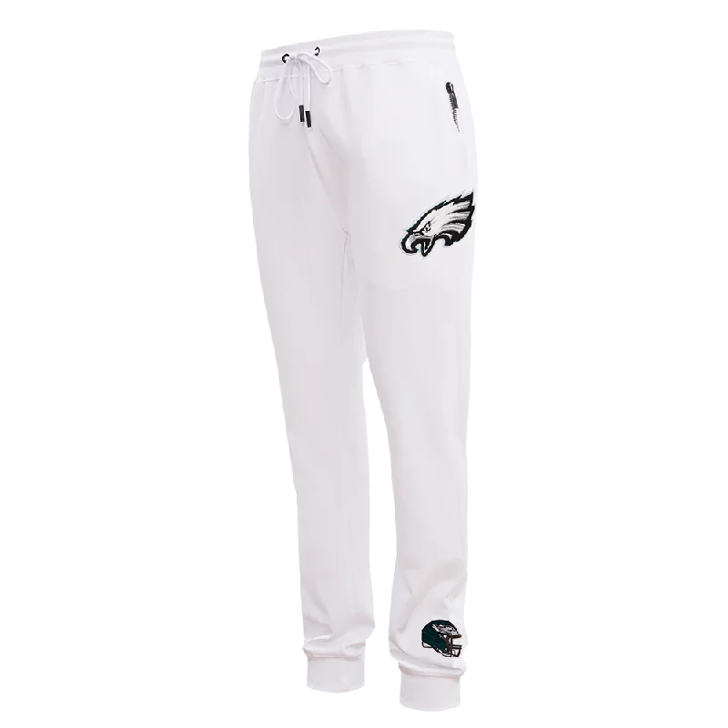 NFL PHILADELPHIA EAGLES CLASSIC CHENILLE MEN'S JOGGER (WHITE)