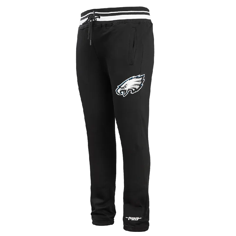 NFL PHILADELPHIA EAGLES MASHUP MEN'S RIB SWEATPANT (BLACK)