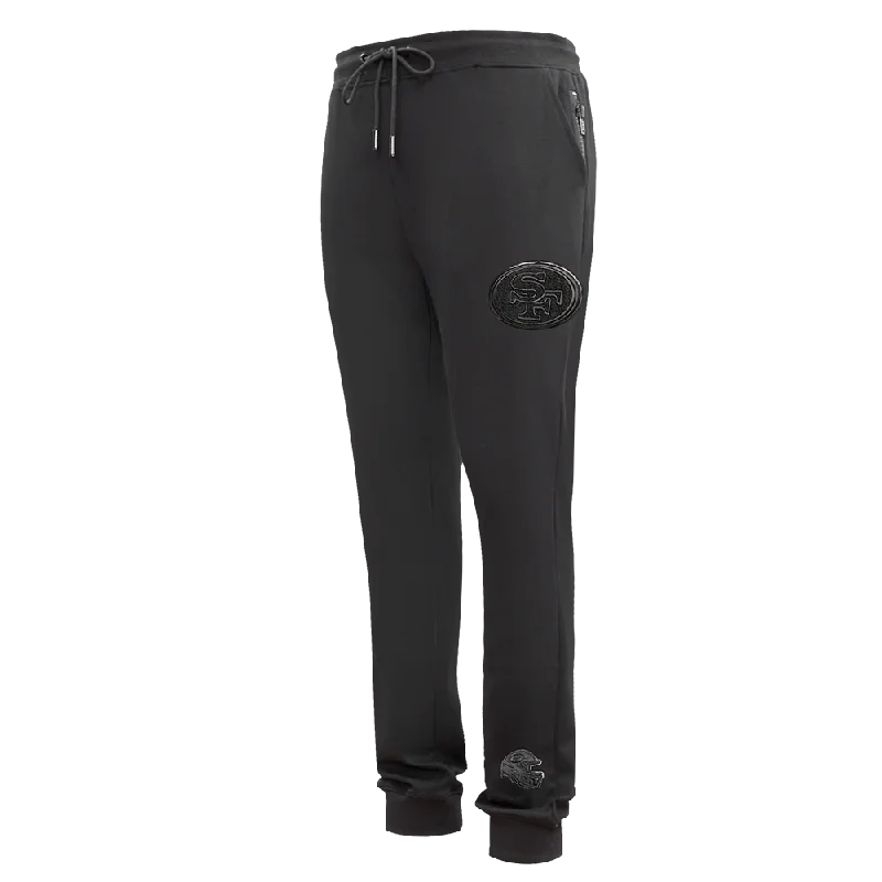 NFL SAN FRANCISCO 49ERS TRIPLE BLACK DK JOGGER (TRIPLE BLACK)