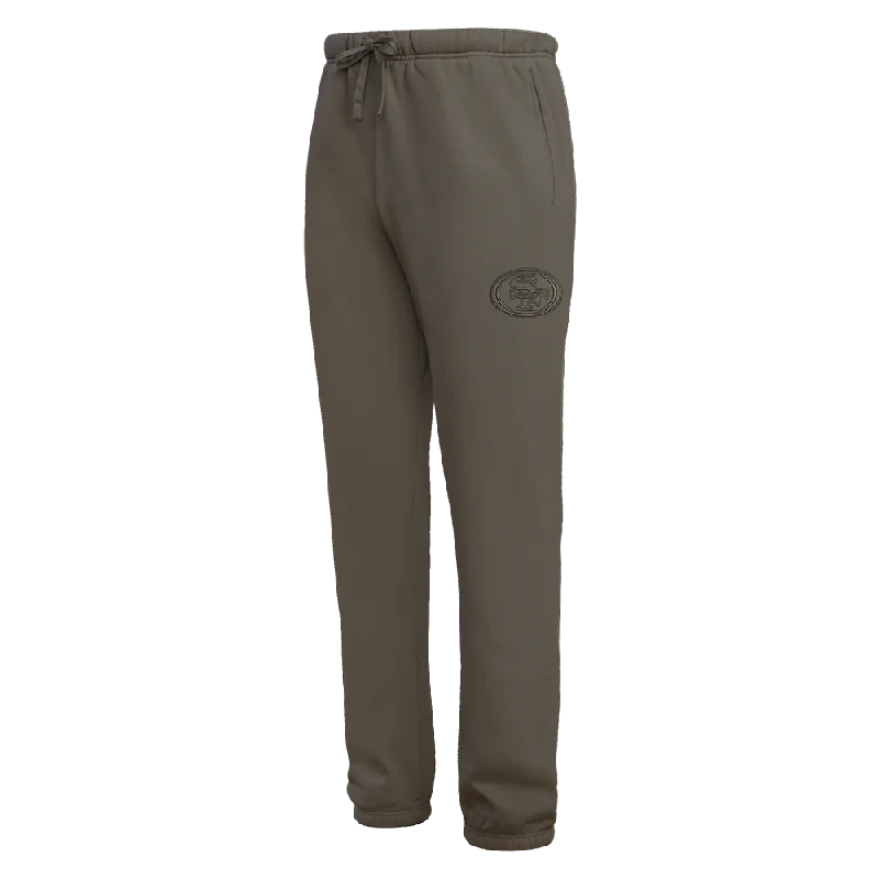 NFL SAN FRANCISCO 49ERS NEUTRAL MEN'S SWEATPANT (DARK TAUPE)