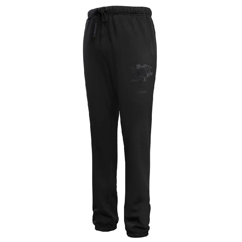 NHL PITTSBURGH PENGUINS NEUTRAL FLC SWEATPANT (BLACK)